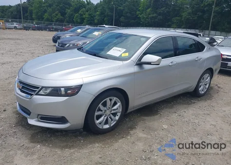 2016 Chevrolet Impala 2Lt из США, поврежденный, VIN 2G1115S36G9159765
